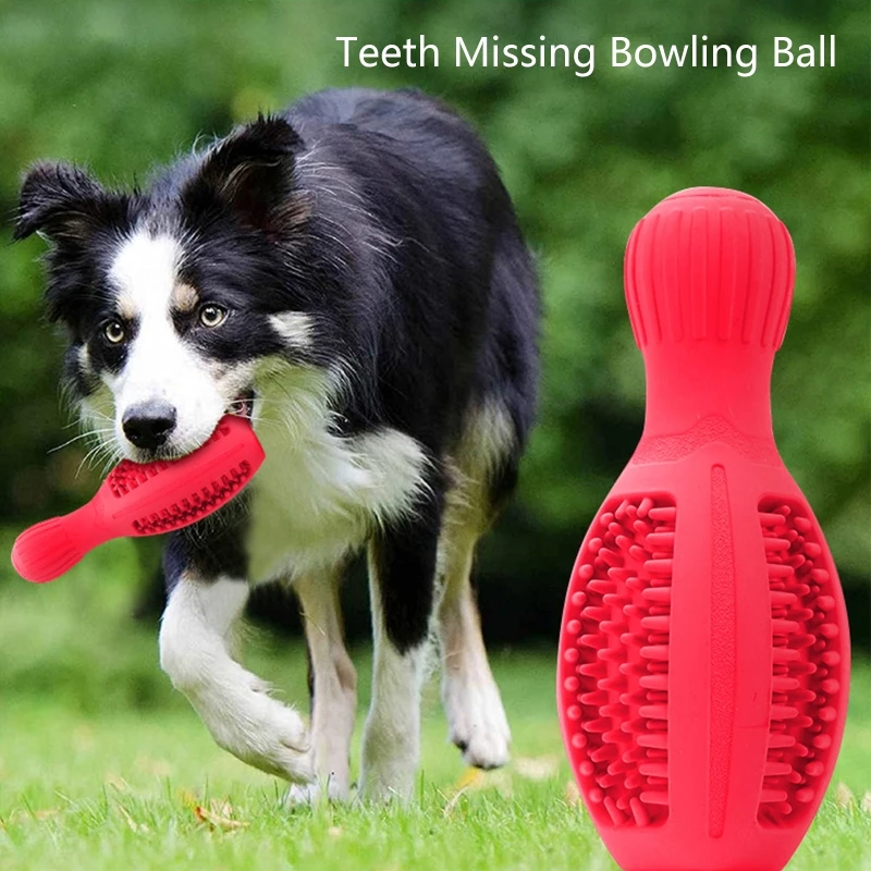 Dog Toys for Small Medium & Large Dogs Durable Rubber Leak Food Bowling Bottle Interactive Dog Chew Toy for Teeth Clean
Dog Toys for Small Medium & Large Dogs Durable Rubber Leak Food Bowling Bottle Interactive Dog Chew Toy for Teeth Clean