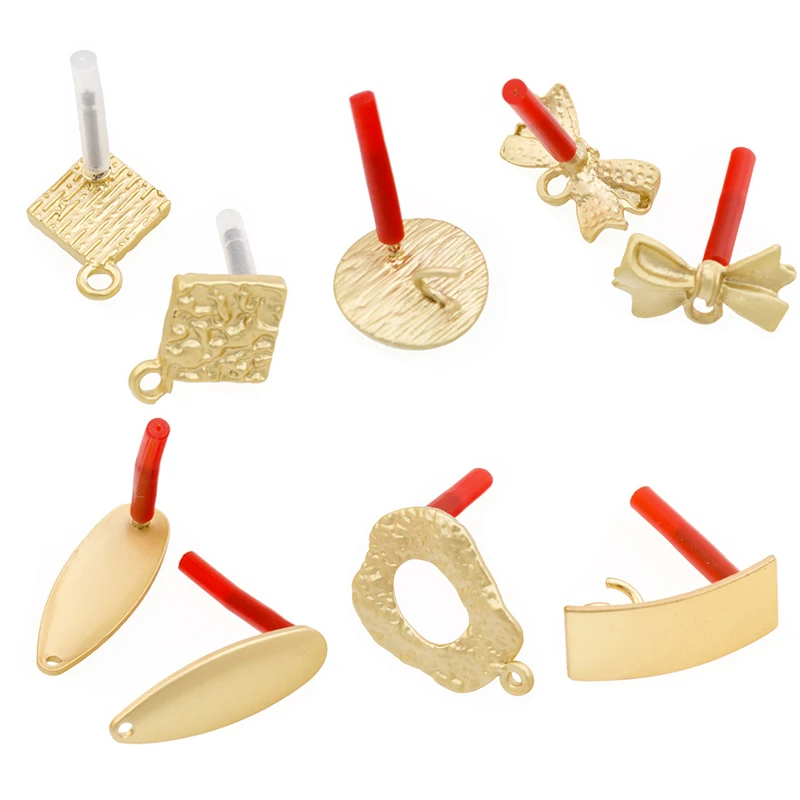10Pcs/lot Round Shape Earrings Stud Base Golden Earrings Base Connectors for Diy Jewlery Making Earrings Components Supplies
10Pcs/lot Round Shape Earrings Stud Base Golden Earrings Base Connectors for Diy Jewlery Making Earrings Components Supplies
