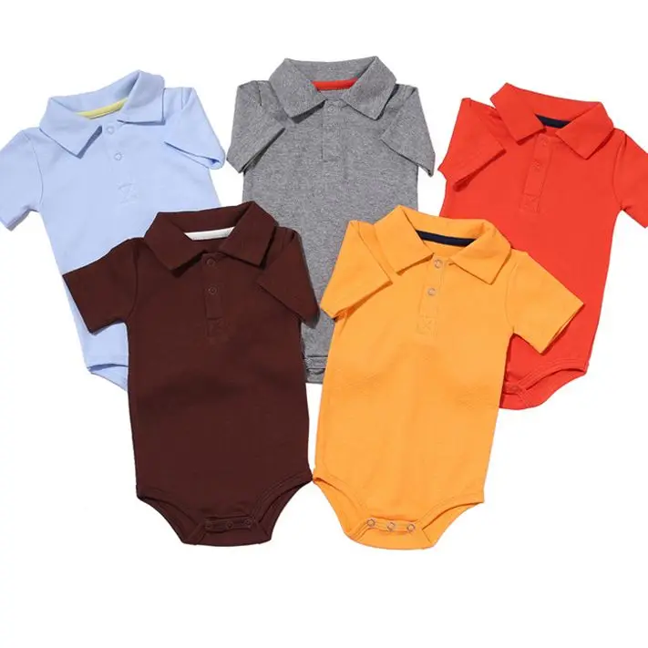 Summer Baby Boy Girl Rompers Turn-down Collar Infant Newborn Cotton Clothes Jumpsuit For 0-2Y Toddlers Bebe Outfits
Summer Baby Boy Girl Rompers Turn-down Collar Infant Newborn Cotton Clothes Jumpsuit For 0-2Y Toddlers Bebe Outfits