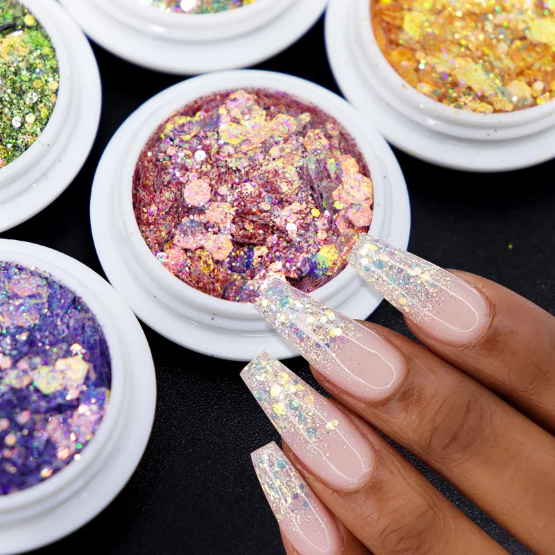 One Box Nail Art Glitter Sequins Mixed Size Symphony Nail Polish Sequin Laser Sparkly Flakes Slices Manicure Nails Art Decoratio
One Box Nail Art Glitter Sequins Mixed Size Symphony Nail Polish Sequin Laser Sparkly Flakes Slices Manicure Nails Art Decoratio