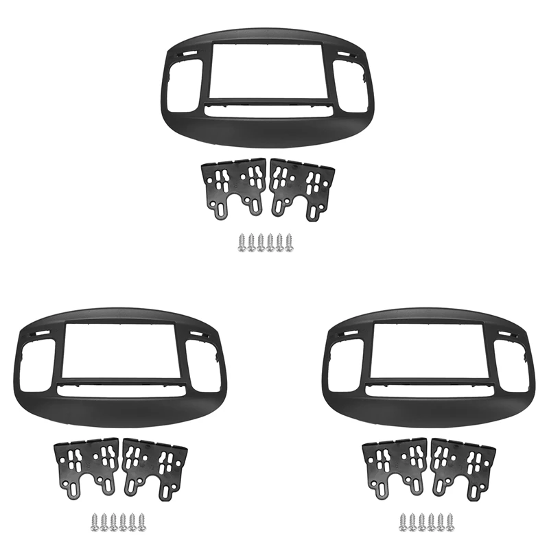 3X 2Din Car Radio Fascia For HYUNDAI Accent 09-12 DVD Stereo Frame Plate Adapter Mounting Dash Installation Bezel Trim
3X 2Din Car Radio Fascia For HYUNDAI Accent 09-12 DVD Stereo Frame Plate Adapter Mounting Dash Installation Bezel Trim