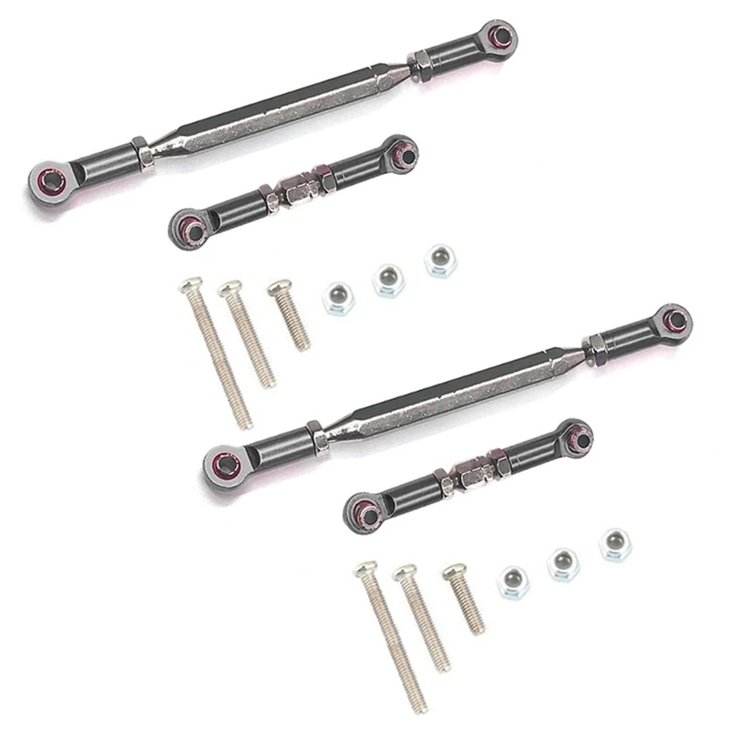 2X Metal Adjustable Steering Linkage Servo Link Pull Rod Turnbuckle For MN D90 D99 MN-90 FJ-45 1/12 RC Car Crawler,Grey
2X Metal Adjustable Steering Linkage Servo Link Pull Rod Turnbuckle For MN D90 D99 MN-90 FJ-45 1/12 RC Car Crawler,Grey