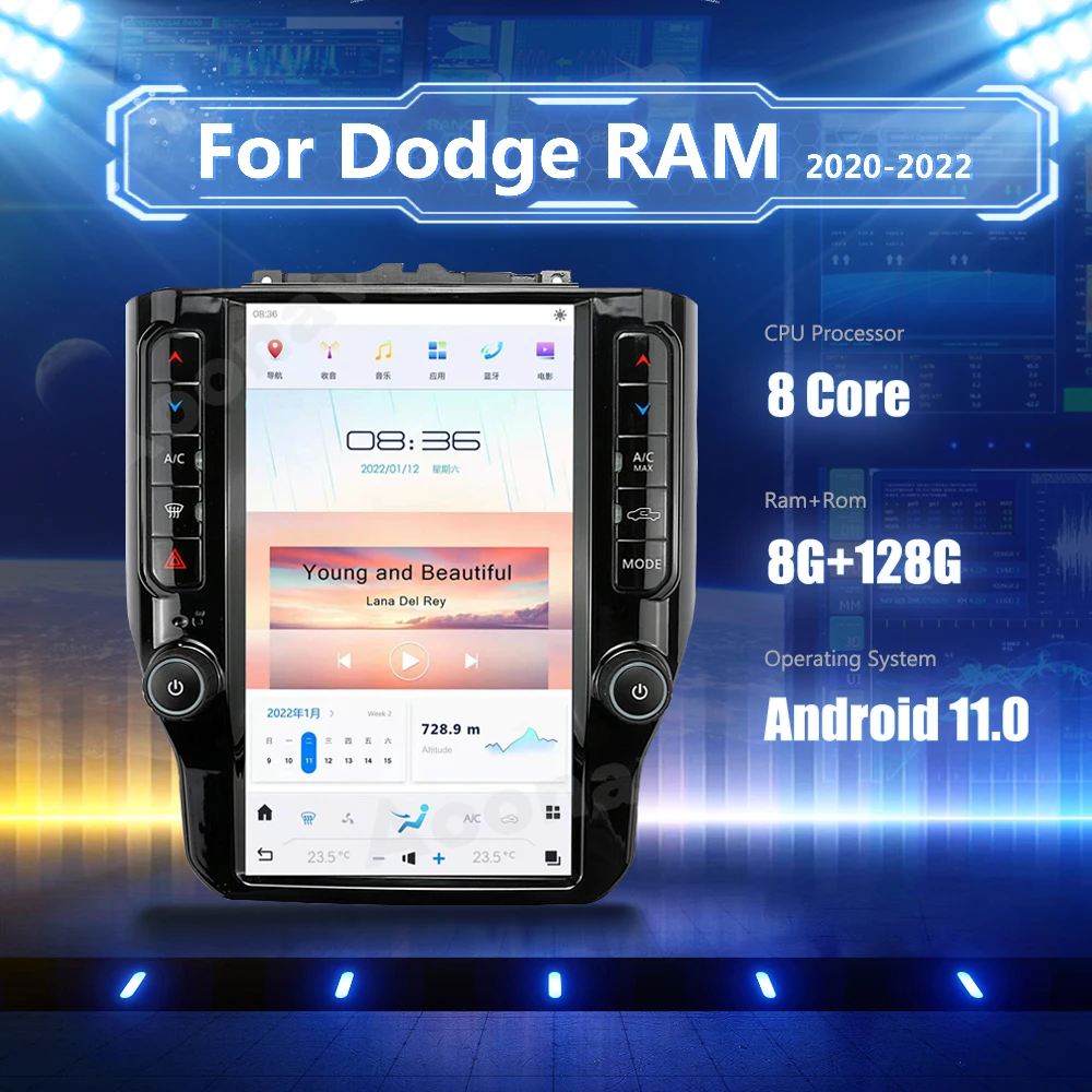 11,8 дюймов Android 11,0 радио для Dodge RAM 2020-2022 автомобильное радио GPS мультимедийный плеер carplay Google головное устройство
11,8 дюймов Android 11,0 радио для Dodge RAM 2020-2022 автомобильное радио GPS мультимедийный плеер carplay Google головное устройство