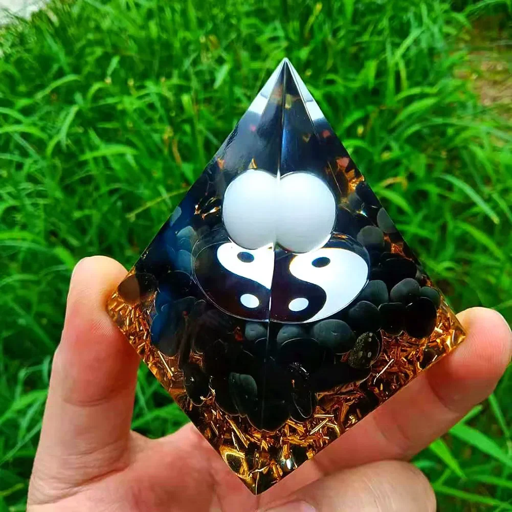 Orgonite Pyramid Crystals Natural Stone Energy Generator Healing Reiki Chakra Meditation Ornaments Crafts Home Decor
Orgonite Pyramid Crystals Natural Stone Energy Generator Healing Reiki Chakra Meditation Ornaments Crafts Home Decor