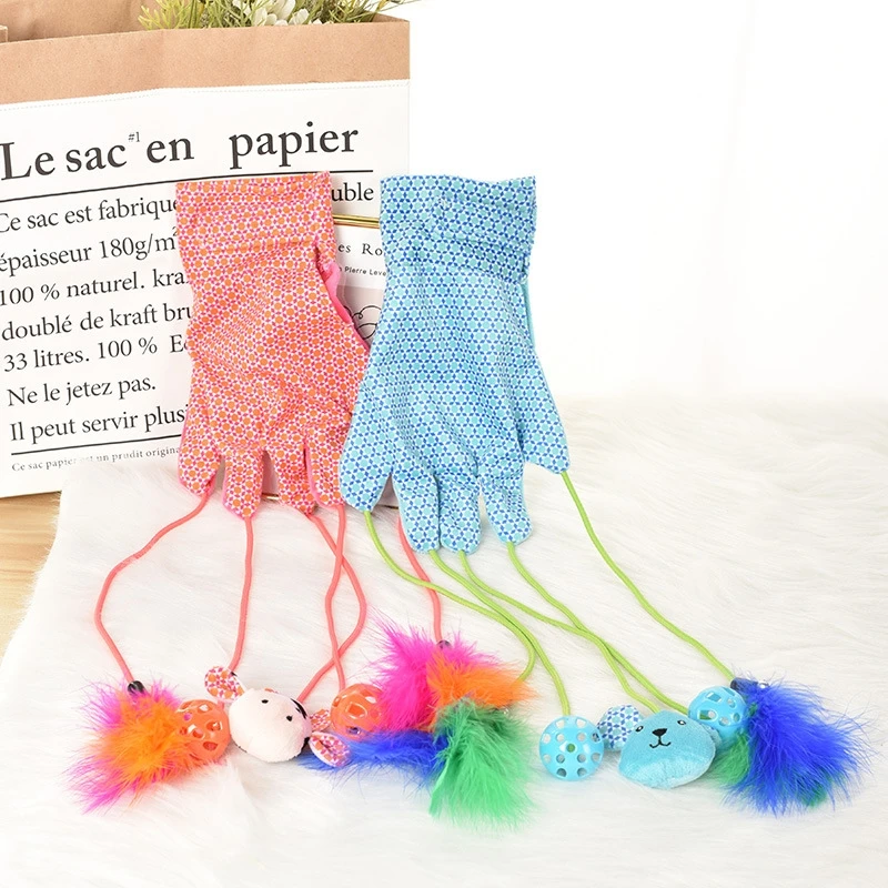 Новые игрушки для кошек, перчатки для кошек, игрушки, забавные перчатки для кошек с колокольчиком, товары для кошек
Новые игрушки для кошек, перчатки для кошек, игрушки, забавные перчатки для кошек с колокольчиком, товары для кошек