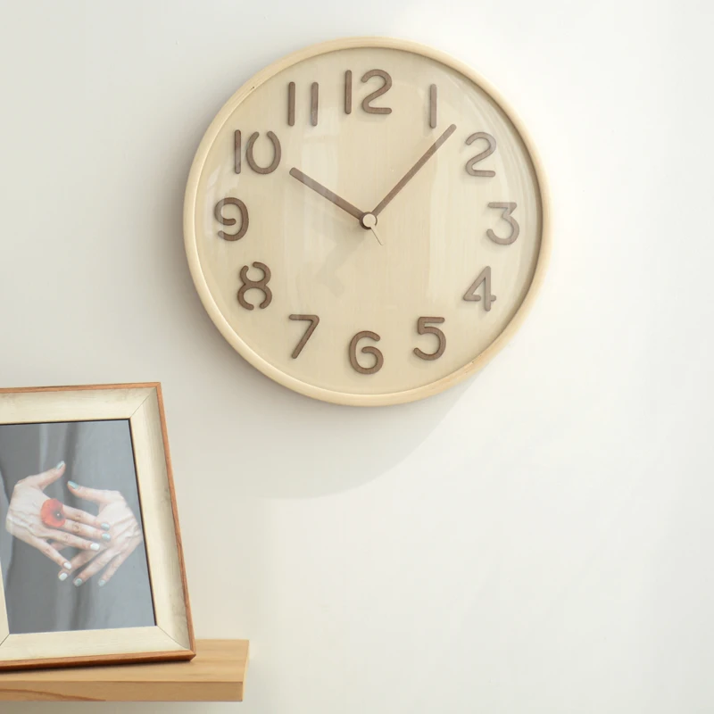 Nordic Luxury Wall Clock Wooden Living Room Simple Trendy Wall Clock Silent Fashion Stickers Muraux Room Decoration OB50GZ
Nordic Luxury Wall Clock Wooden Living Room Simple Trendy Wall Clock Silent Fashion Stickers Muraux Room Decoration OB50GZ