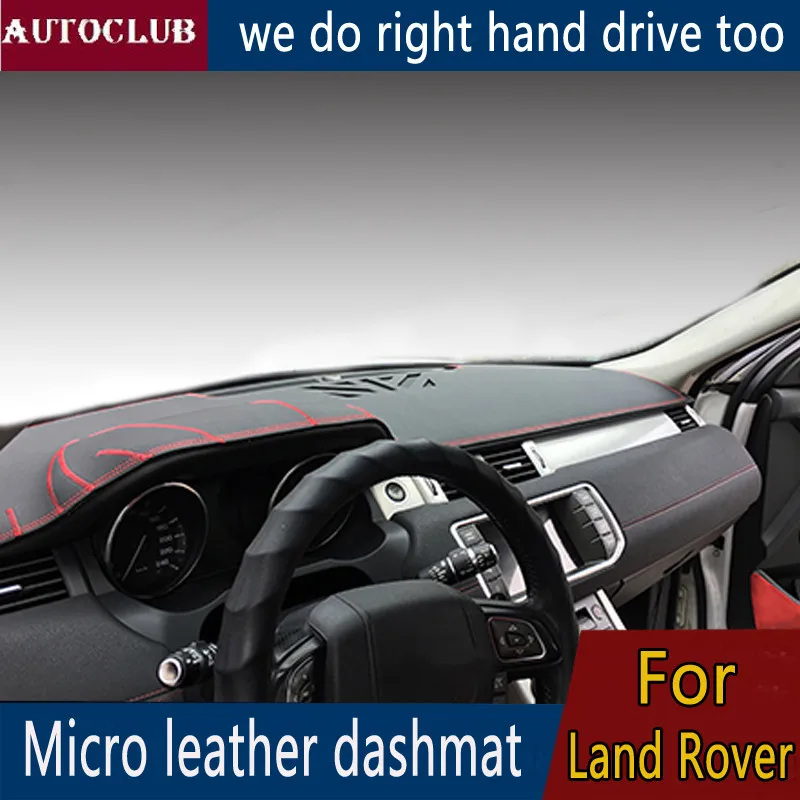 

For Land Rover Discovery3/lr4 Evoque Range Rover Sport Velar Freelander 2 5 Leather Dashmat Dashboard Cover Pad Dash Mat Carpet