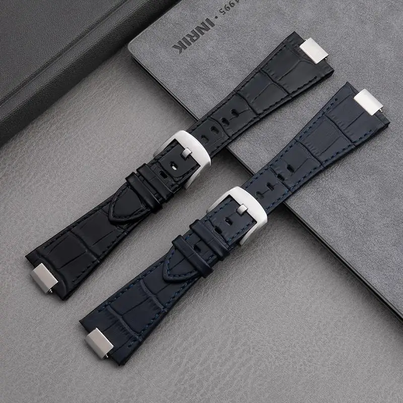 Ремешок NFR из натуральной кожи мягкий выпуклый браслет для часов TISSOT 26 х12 мм T137.407