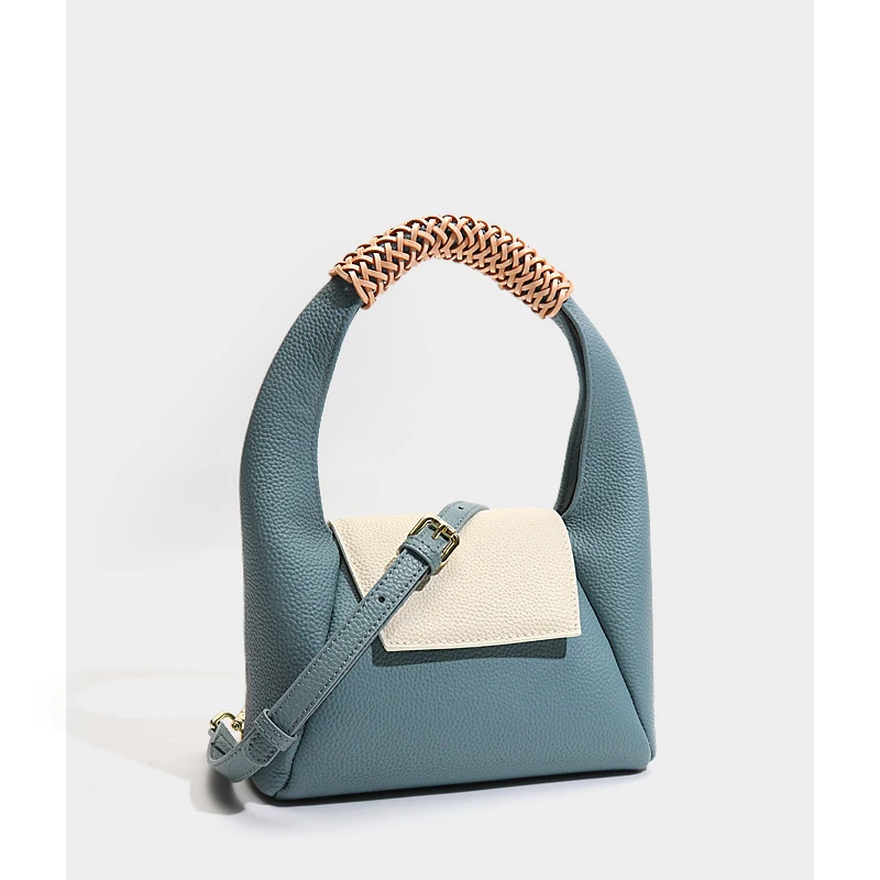 Genuine Leather Women's Bag High Sense Texture Original Fashion Messenger Handbag Designer Handbags High Quality Ladies Tote Bag
Genuine Leather Women's Bag High Sense Texture Original Fashion Messenger Handbag Designer Handbags High Quality Ladies Tote Bag