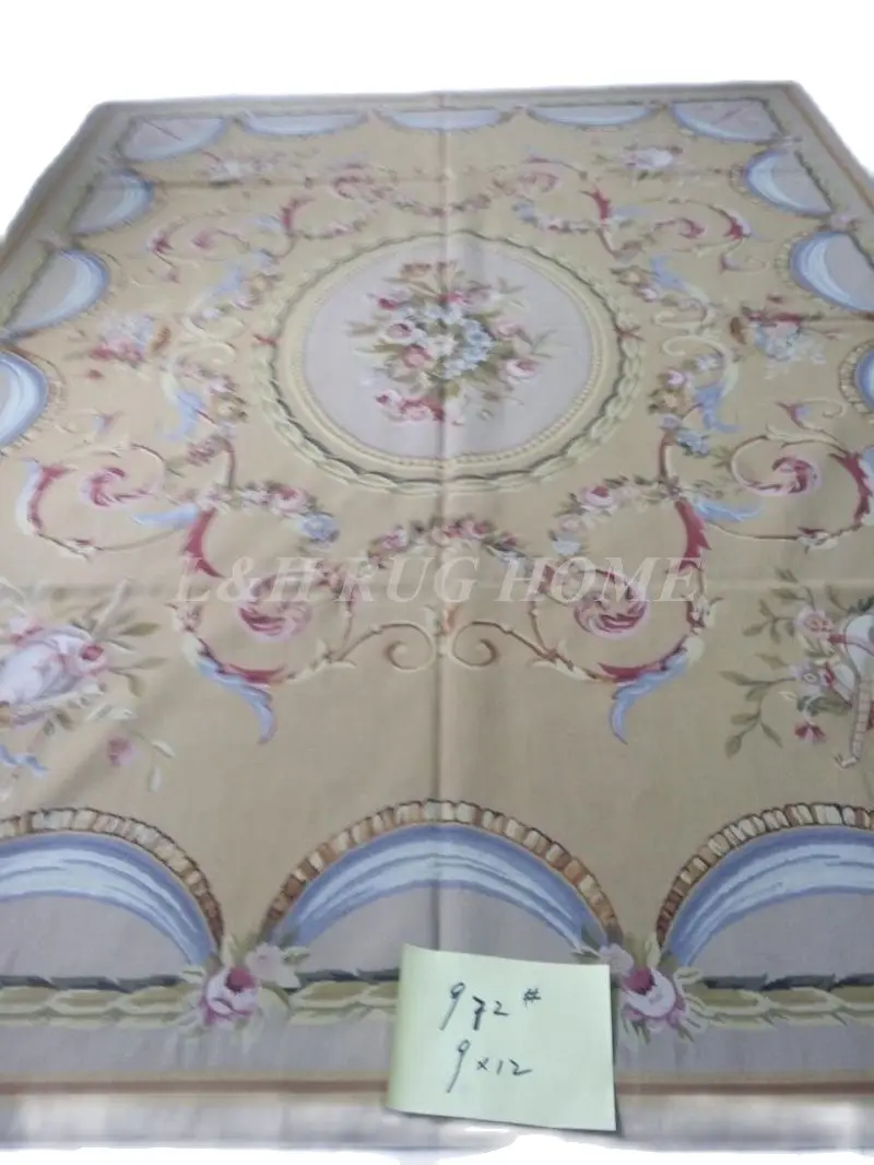 Free shipping 8'x10' French Aubusson rugs woolen carpets Aubusson design wool carpet
Free shipping 8'x10' French Aubusson rugs woolen carpets Aubusson design wool carpet