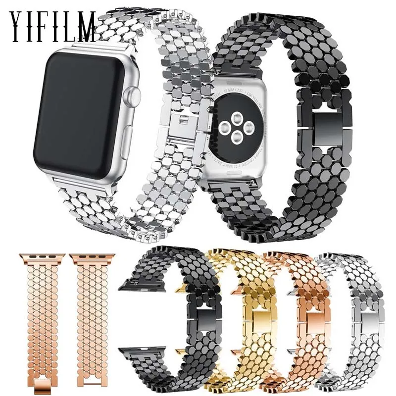 Watch Strap For Apple Watch 7 6 5 4 Metal Watchband For Apple Watch 38 40 4142 44 45mm Stainless Steel Bracelet Wristband
Watch Strap For Apple Watch 7 6 5 4 Metal Watchband For Apple Watch 38 40 4142 44 45mm Stainless Steel Bracelet Wristband