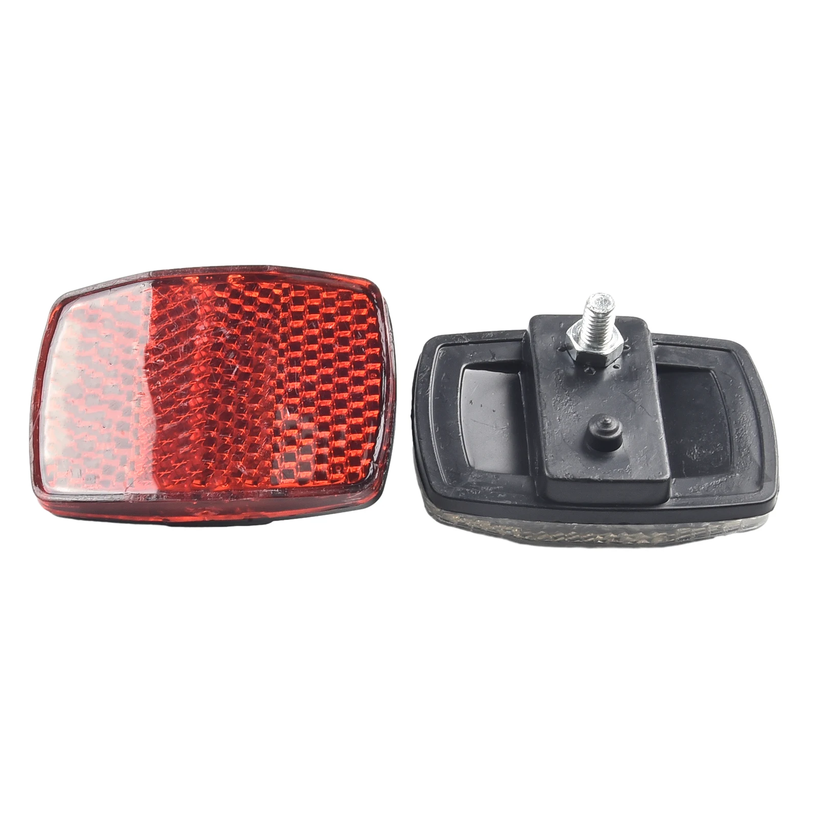 2 Pack Bicycle ABS Reflector Front & Rear Bike Reflector Set Red & White Mounting Bracket Cycling Bicycle Accessories
2 Pack Bicycle ABS Reflector Front & Rear Bike Reflector Set Red & White Mounting Bracket Cycling Bicycle Accessories