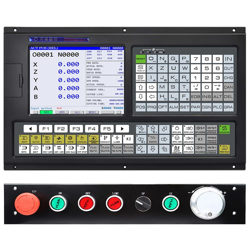 Hot Selling CNC Controller 5 Axis Lathe Control System With PLC Function For Machine Tools Transformation 
Hot Selling CNC Controller 5 Axis Lathe Control System With PLC Function For Machine Tools Transformation