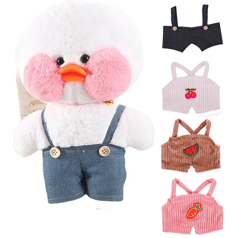 30cm Cafe Duck Clothes Cartoon Hoodie Lara Fanfan Plush Toy Soft Stuffed Duck Figure Animal Toy Birthday Girl Gifts for Kids DIY
30cm Cafe Duck Clothes Cartoon Hoodie Lara Fanfan Plush Toy Soft Stuffed Duck Figure Animal Toy Birthday Girl Gifts for Kids DIY