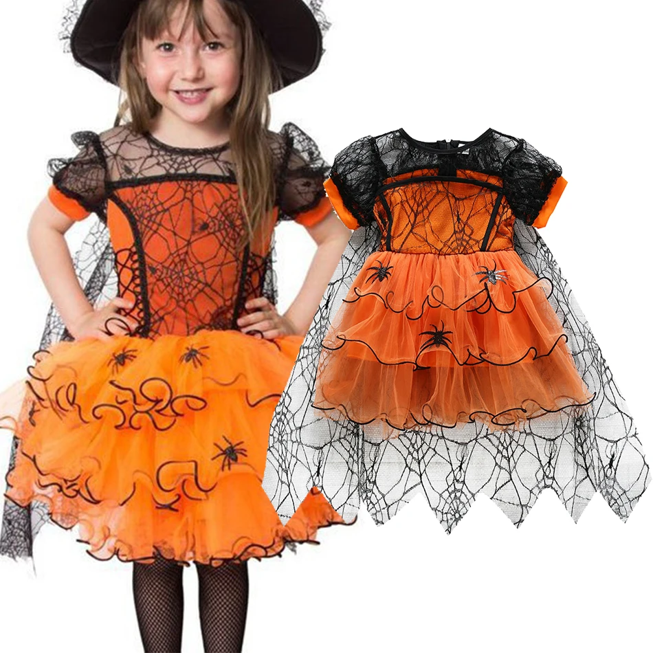 Halloween Girl Tutu Dress Costumes Children Casual Lace Mesh Dress Costume Kids Outfits Carnival Party Fancy Girl Clothing
Halloween Girl Tutu Dress Costumes Children Casual Lace Mesh Dress Costume Kids Outfits Carnival Party Fancy Girl Clothing