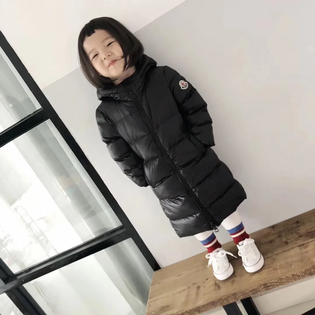 Girls Long Down Jacket Boys White Duck Down Coat Over The Knee Hooded Thick Down Jacket 2022 Winter Children's Coats Black
Girls Long Down Jacket Boys White Duck Down Coat Over The Knee Hooded Thick Down Jacket 2022 Winter Children's Coats Black