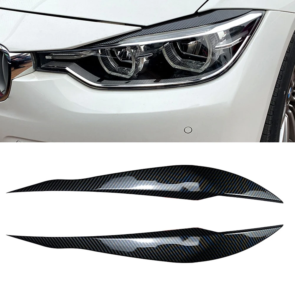2pcs Car Headlight Cover Eyelid Carbon Black Eyebrow For BMW F30 Saloon 2012-2018 Light Eyebrow Car Stickers Exterior Accessory
2pcs Car Headlight Cover Eyelid Carbon Black Eyebrow For BMW F30 Saloon 2012-2018 Light Eyebrow Car Stickers Exterior Accessory