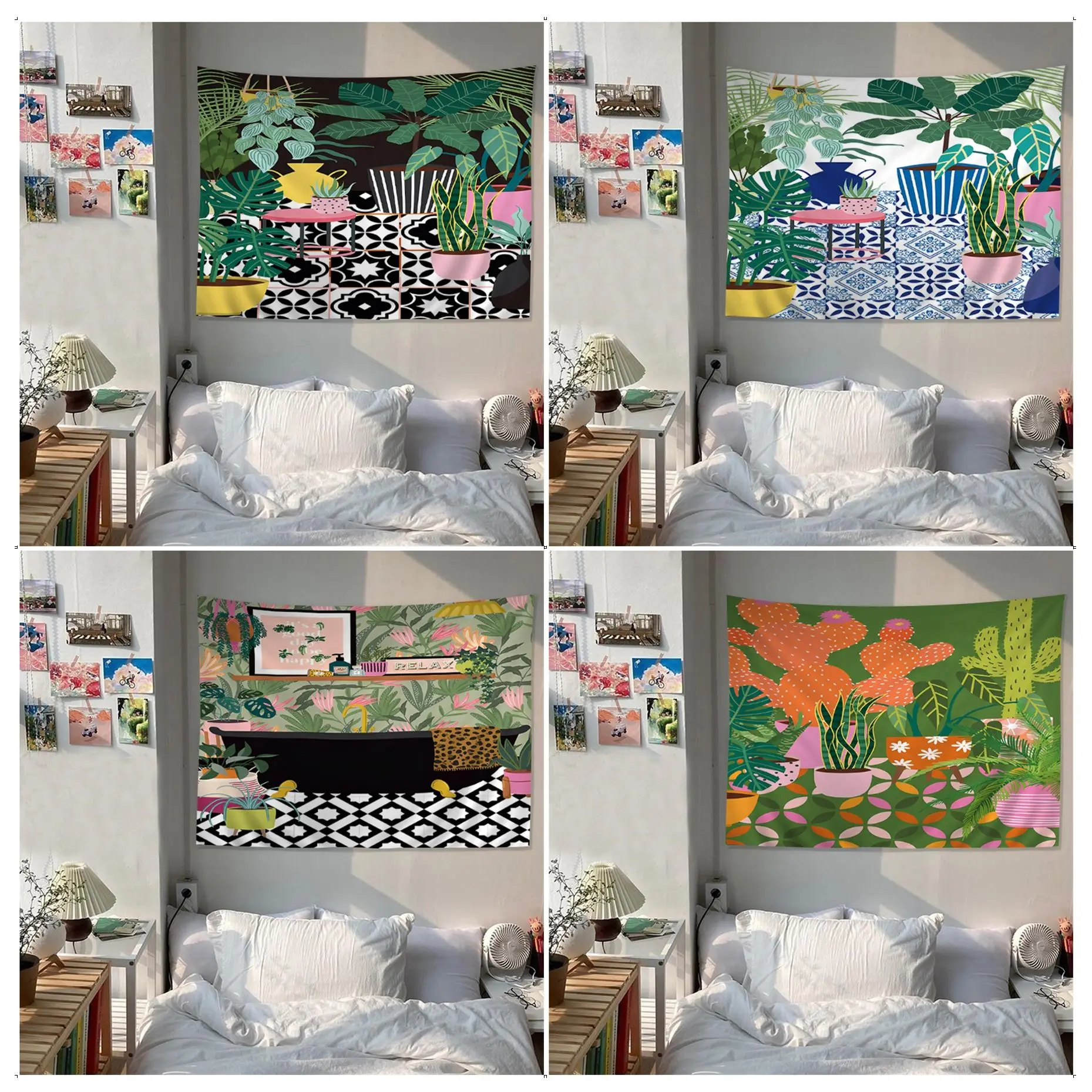 Botanical House Plants Art Print Anime Tapestry For Living Room Home Dorm Decor Decor Blanket
Botanical House Plants Art Print Anime Tapestry For Living Room Home Dorm Decor Decor Blanket