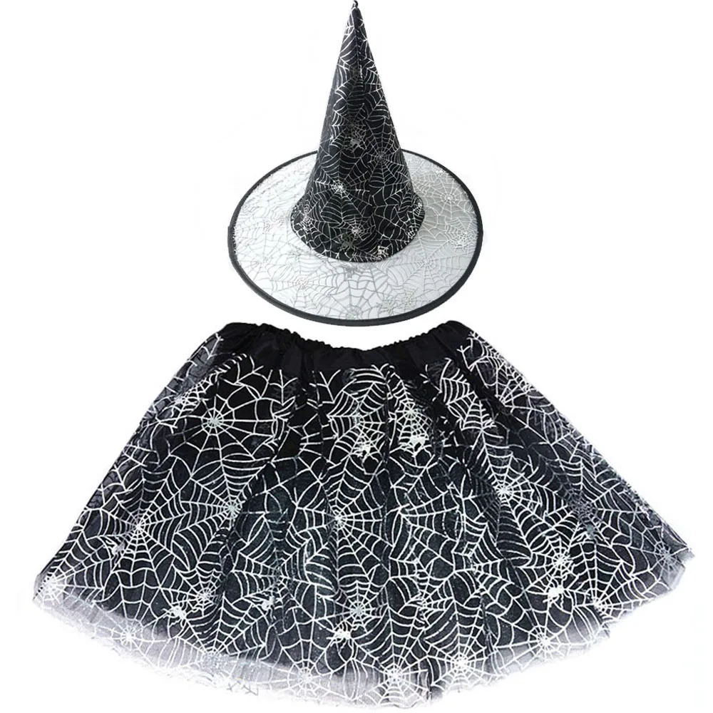 Halloween Cobweb Kids Girl Spider Web Tutu Skirt Witch Wizard Hat Carnival Birthday Party Gift Festival DIY Decoration Cosplay
Halloween Cobweb Kids Girl Spider Web Tutu Skirt Witch Wizard Hat Carnival Birthday Party Gift Festival DIY Decoration Cosplay