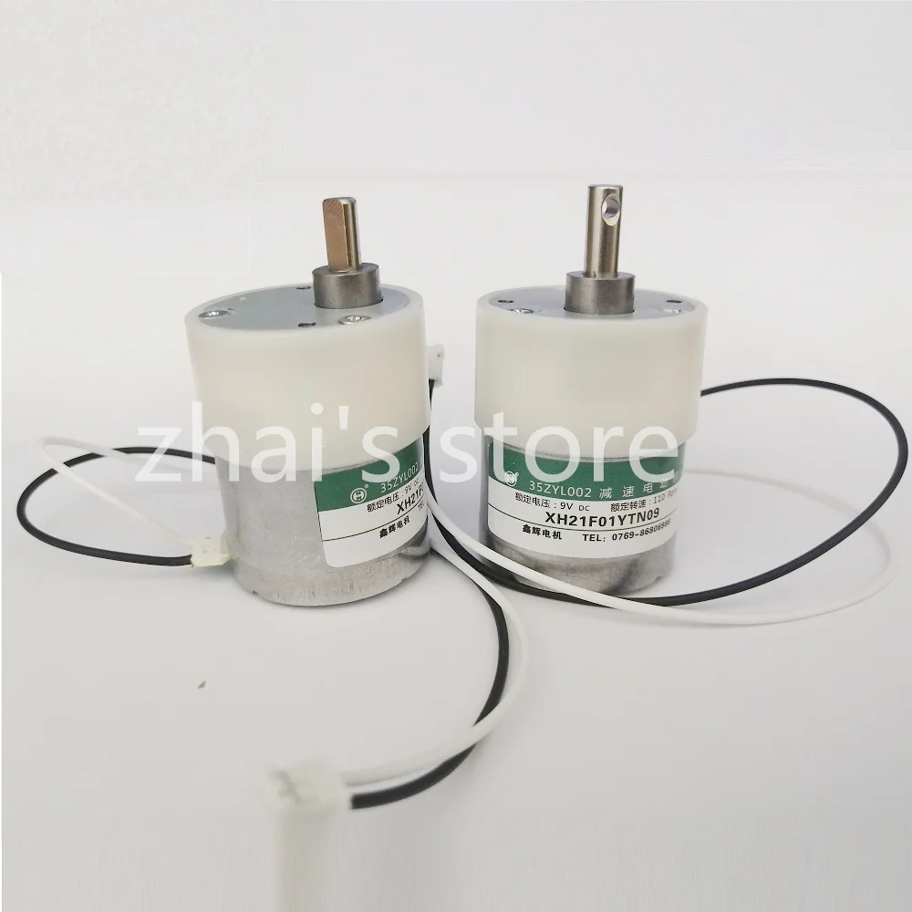 

4PCS 35ZYL002 35ZYC-01 9V 110RPM High Precision Low Noise DC 530 Motor With Plastic Gear