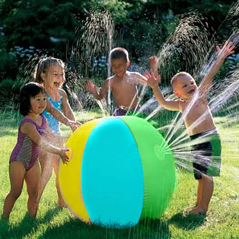 Inflatable Spray Water Ball Kids Water Balloons Sprinkler Ball Summer Outdoor Swimming Pool Beach Play Lawn Balls Playing Toys
Inflatable Spray Water Ball Kids Water Balloons Sprinkler Ball Summer Outdoor Swimming Pool Beach Play Lawn Balls Playing Toys