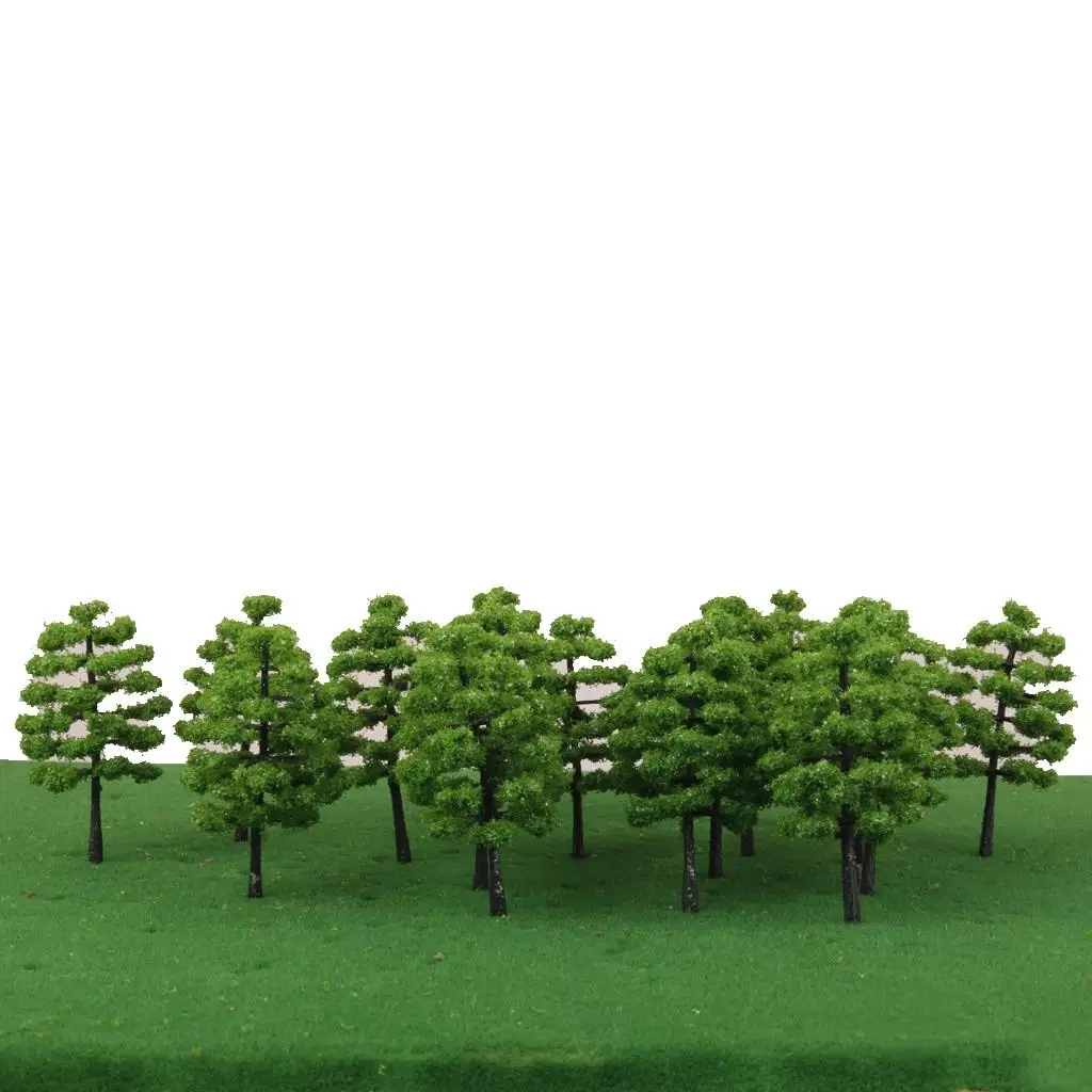 

20шт модель деревьев, уличный сад и парк, ландшафтный пейзаж 1:100 HO OO B90