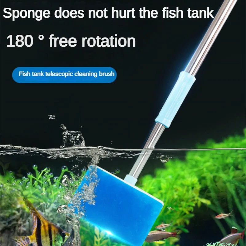 Fish Tank Brush Cleaning Telescopic Cleaning Cylinder Cleaner Cleaning Tools Interior Household Algae Removal Aquarium
Fish Tank Brush Cleaning Telescopic Cleaning Cylinder Cleaner Cleaning Tools Interior Household Algae Removal Aquarium
