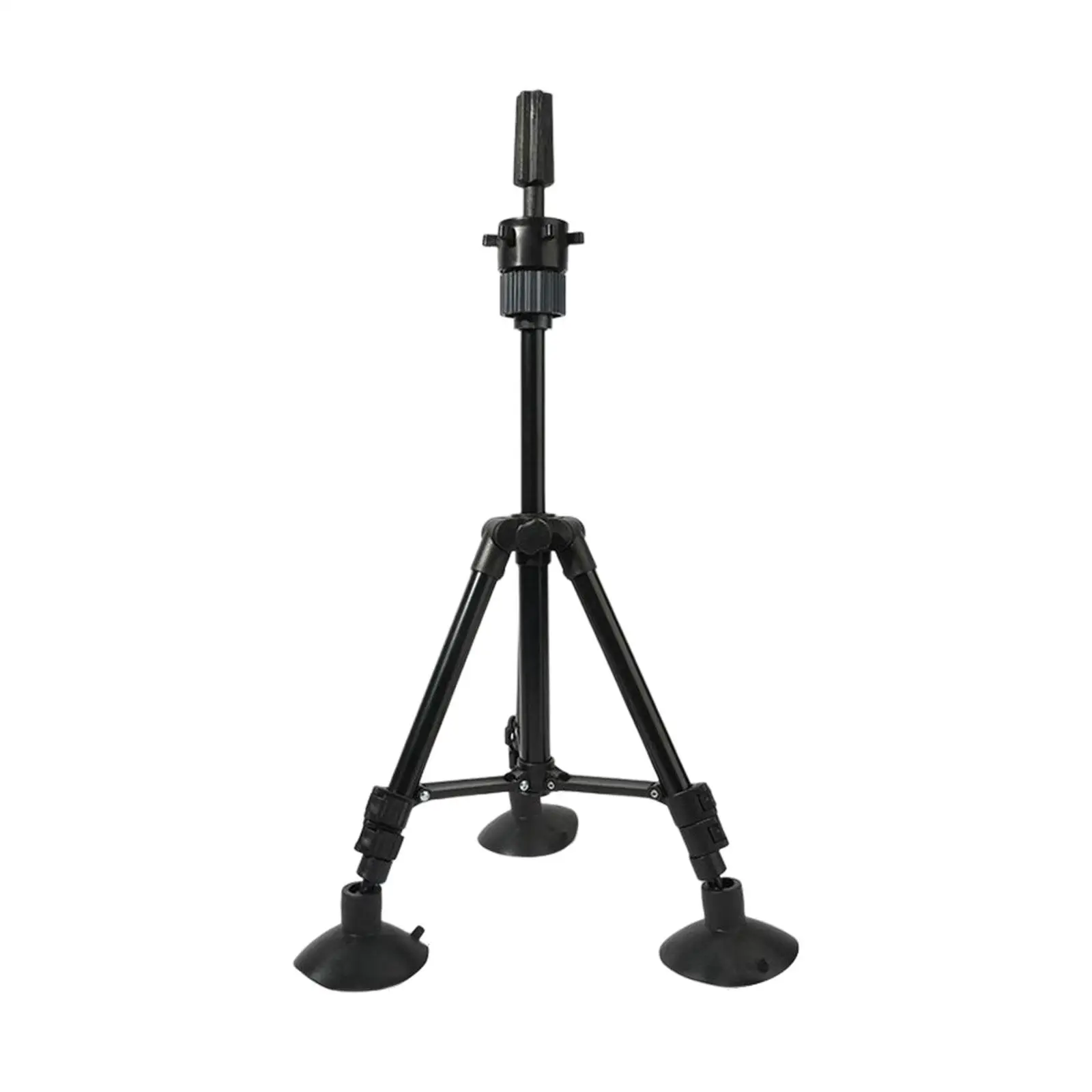 

Wig Stand Tripod with Suction Cups Manikin Head Tripod for Cosmetology Hairdressing Training Protable Mini Wig Head Stand Tripod