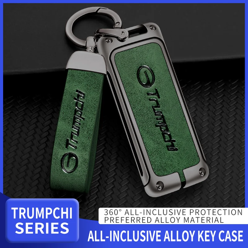 Aluminum Alloy Leather Car Key Case Key Holder Key Case For GAC Trumpchi GA8 M6 GA6 M8 EMPOW 55 GA4 Keychain Auto Accessories
Aluminum Alloy Leather Car Key Case Key Holder Key Case For GAC Trumpchi GA8 M6 GA6 M8 EMPOW 55 GA4 Keychain Auto Accessories