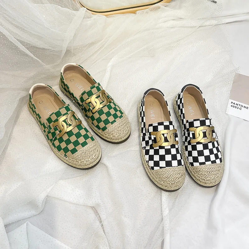 Slip on Shoes for Women Casual Round Toe Espadrilles Flat Shoes Floral Zapatillas Mujer Ladies Spring Hemp Shoes Chaussure Femme
Slip on Shoes for Women Casual Round Toe Espadrilles Flat Shoes Floral Zapatillas Mujer Ladies Spring Hemp Shoes Chaussure Femme