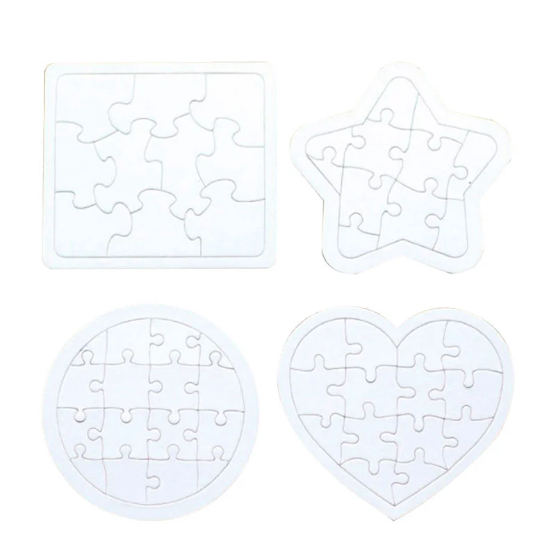 

Пустые пазлы-головоломки для взрослых: 4 детских пазла для детей, украшение для мальчиков, искусственная головоломка, сувениры