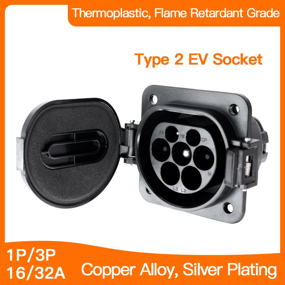 Electric Vehicle Charging Adapter EV Charger Cable 16A 32A EVSE Side Type 2 IEC 62169-2 Mennekes Socket
Electric Vehicle Charging Adapter EV Charger Cable 16A 32A EVSE Side Type 2 IEC 62169-2 Mennekes Socket