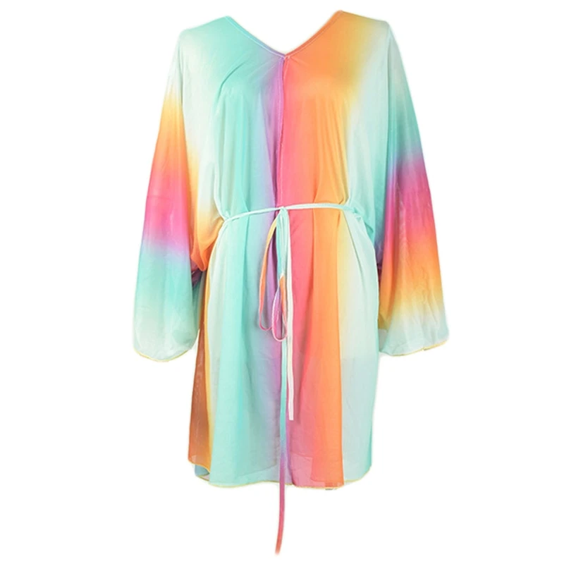 Women's Summer Swimsuit Bikini Beach Swimwear Cover up Sexy V Neck Dress Beachwear Dress with Belt
Women's Summer Swimsuit Bikini Beach Swimwear Cover up Sexy V Neck Dress Beachwear Dress with Belt