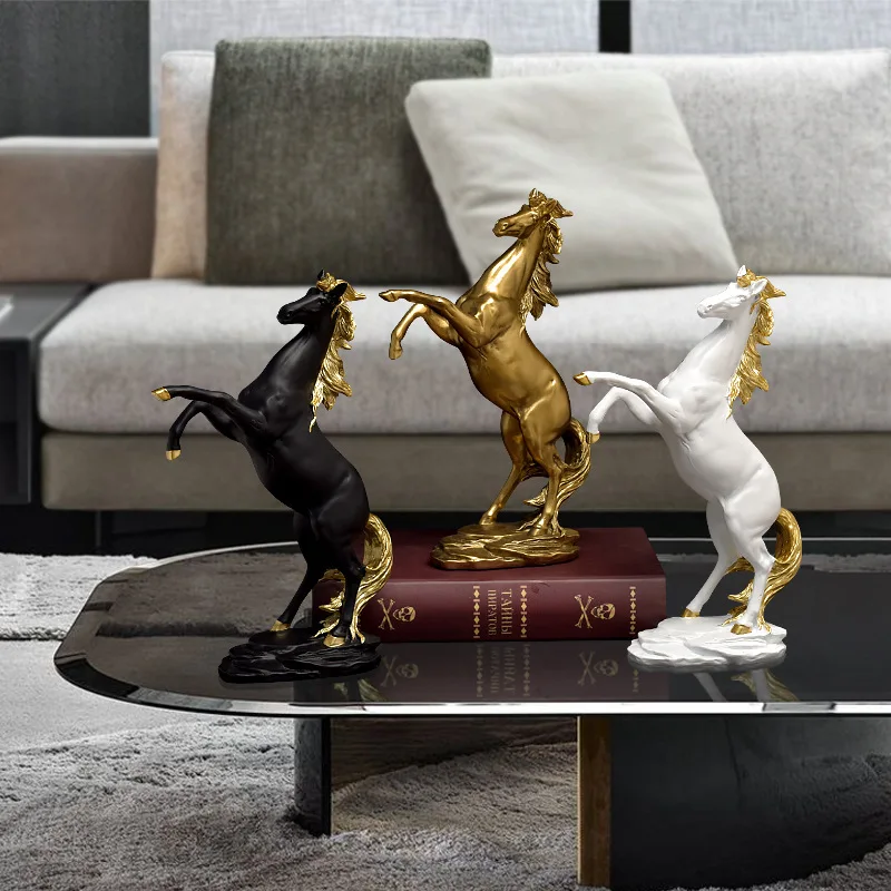 Synthetic Resin Crafts Horse Ornaments Home Living Room Porch TV Cabinet Decorations Housewarming and Gift Giving Products
Synthetic Resin Crafts Horse Ornaments Home Living Room Porch TV Cabinet Decorations Housewarming and Gift Giving Products