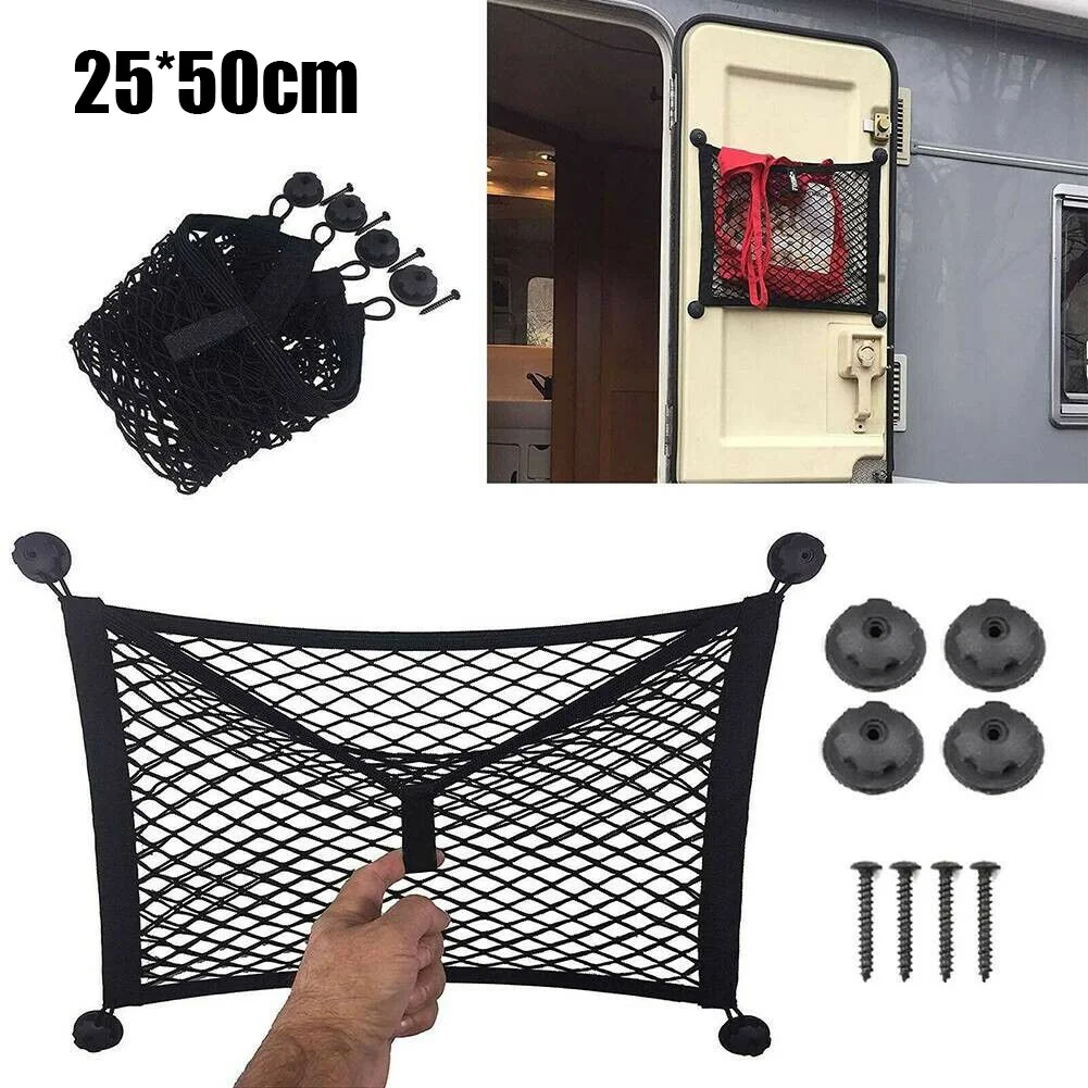 Car Back Rear Trunk Storage Net Elastic Cargo Trunk Storage Organizer Luggage Net Car Caravan Boat Accessories
Car Back Rear Trunk Storage Net Elastic Cargo Trunk Storage Organizer Luggage Net Car Caravan Boat Accessories