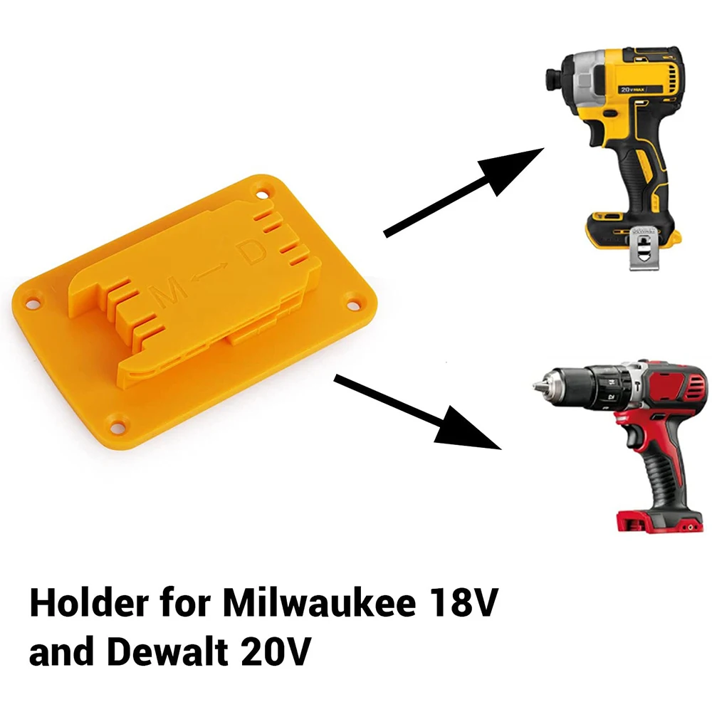 5Pcs Tool Mount Holder Hanger For Dewalt 20V & Milwaukee M18 18V Electric Drill ABS Fastening On To Wall Power Tool Accessories
5Pcs Tool Mount Holder Hanger For Dewalt 20V & Milwaukee M18 18V Electric Drill ABS Fastening On To Wall Power Tool Accessories