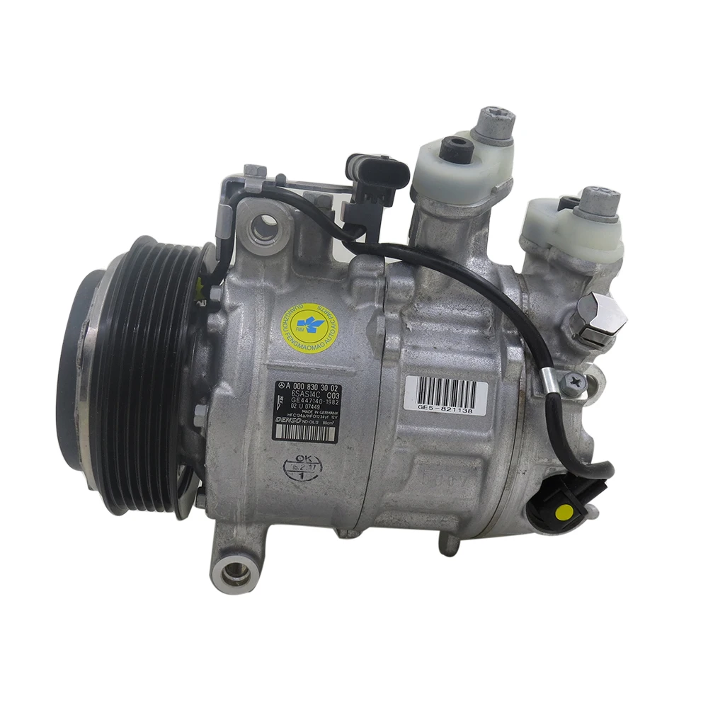 A0008303002 447140-1982 A0008303202 Original ac compressor for Mercedes Benz GLC W213 S600 W204 W205 E207 E212
A0008303002 447140-1982 A0008303202 Original ac compressor for Mercedes Benz GLC W213 S600 W204 W205 E207 E212