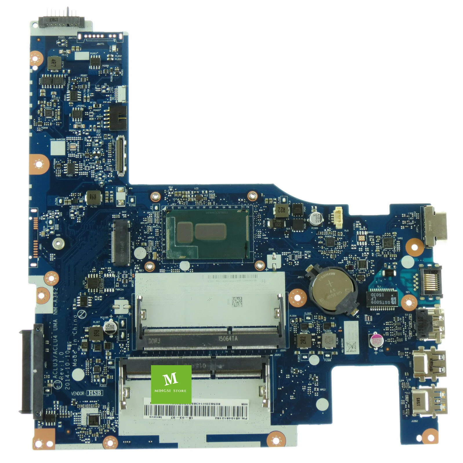 Для Lenovo G50-80 системная плата NM-A362 SR23W 45104812152 5B20H14443
Для Lenovo G50-80 системная плата NM-A362 SR23W 45104812152 5B20H14443