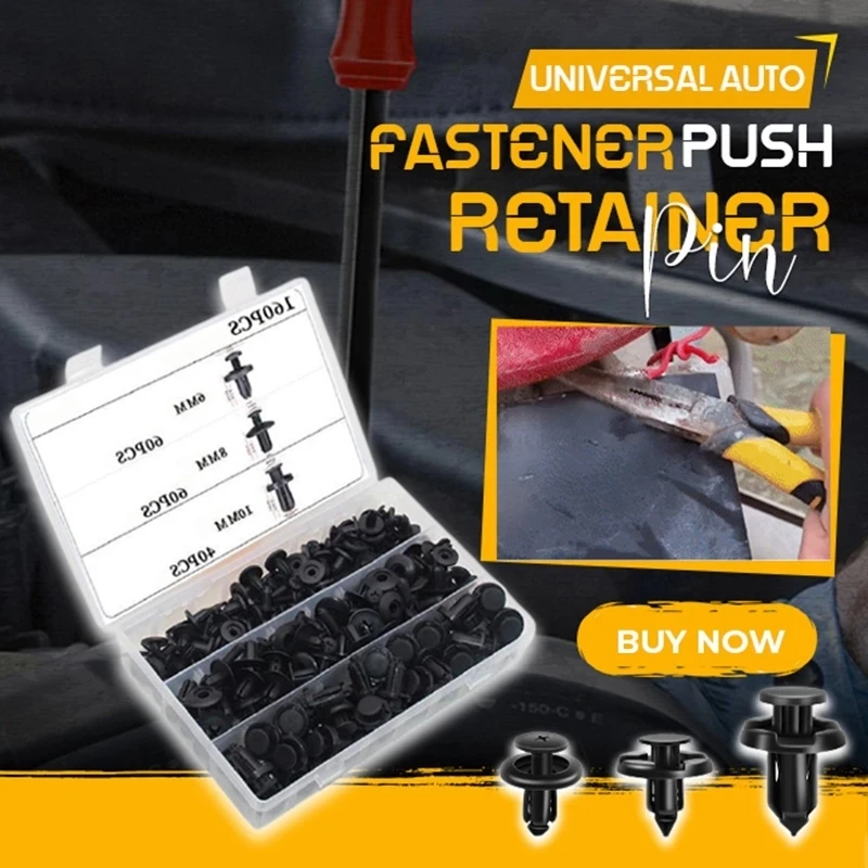 Auto Fastener Clip Mixed Car Body Push Retainer Pin Rivet Bumper Door Trim Panel Fastener Kit Car Accessories Clips For Car
Auto Fastener Clip Mixed Car Body Push Retainer Pin Rivet Bumper Door Trim Panel Fastener Kit Car Accessories Clips For Car