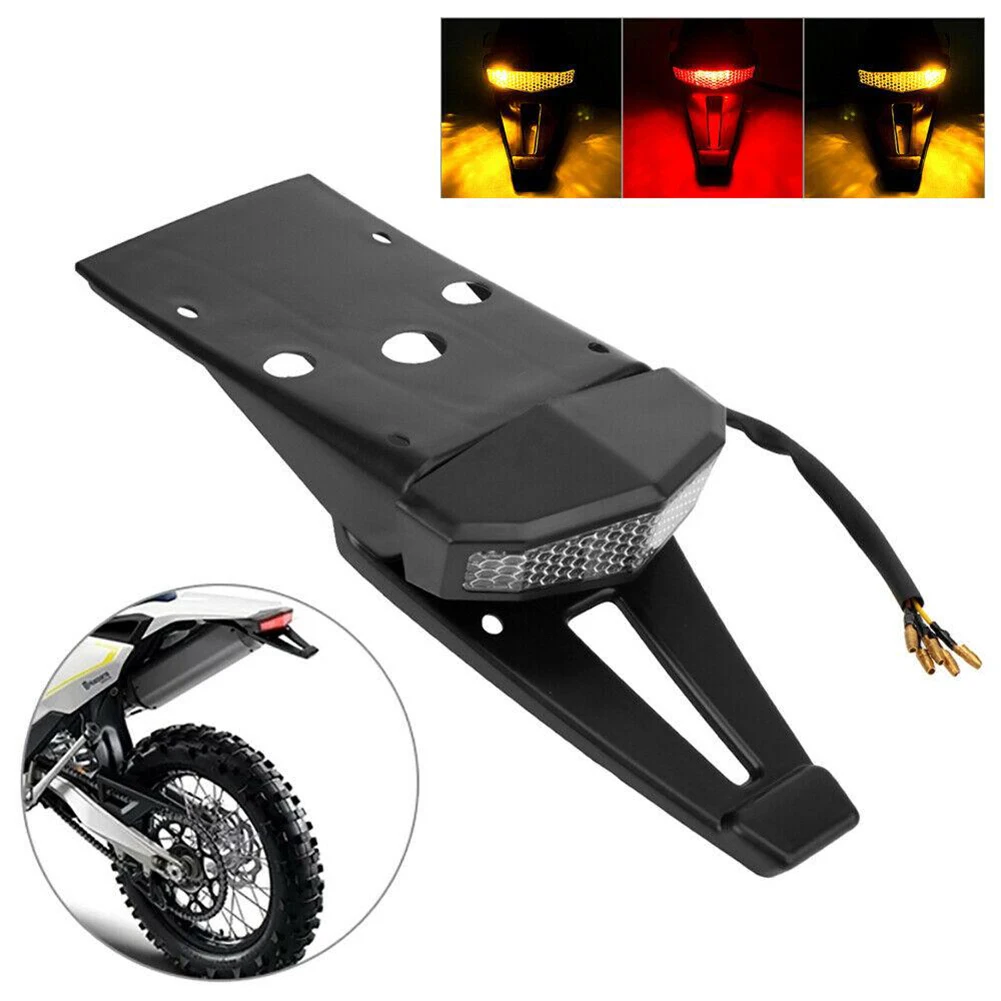 Car LED Rear Fender Brake Stop Tail Light Turn Signal For Dirt Bike Universal Red/Amber Tail Lights With Bracket ABS Plastic
Car LED Rear Fender Brake Stop Tail Light Turn Signal For Dirt Bike Universal Red/Amber Tail Lights With Bracket ABS Plastic