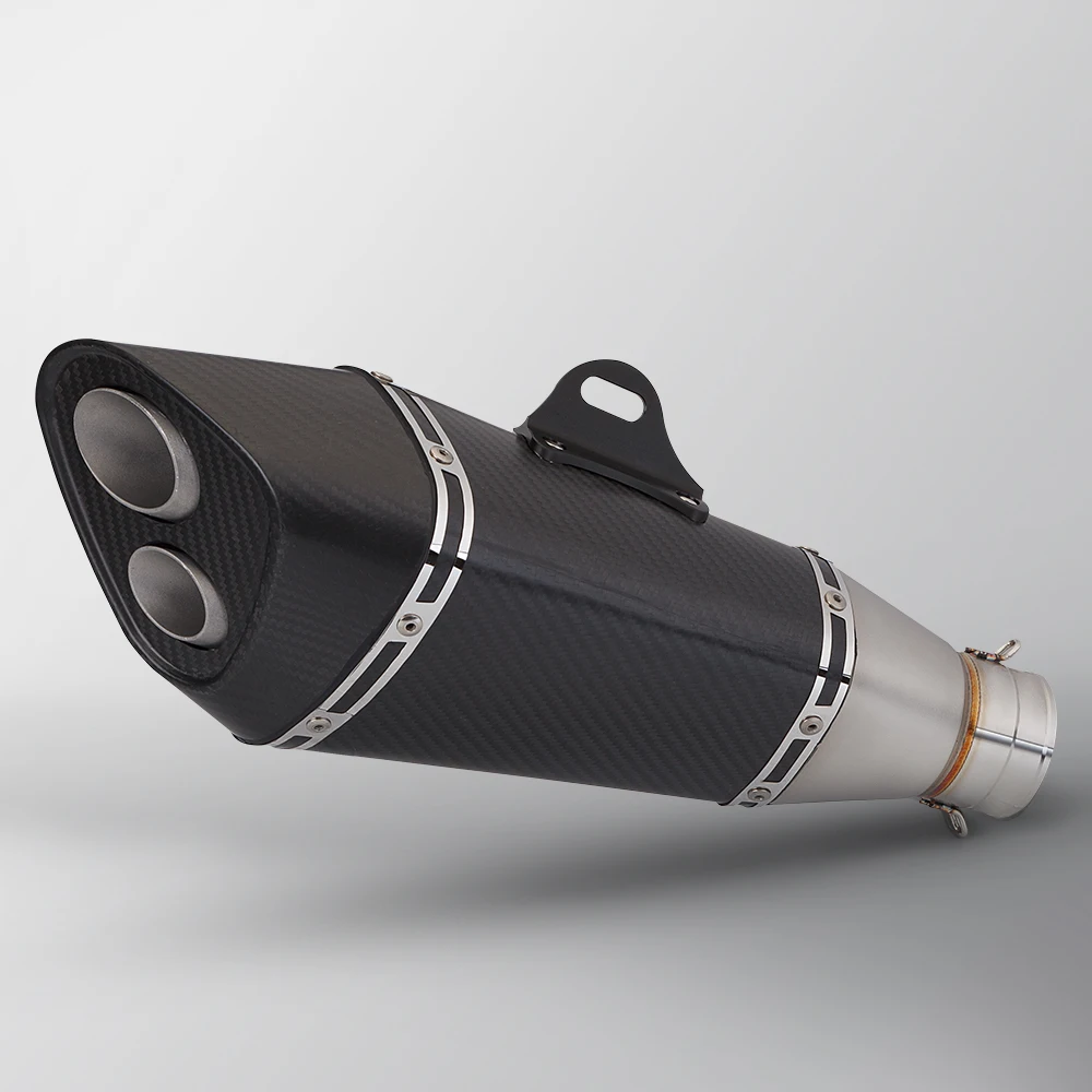 Универсальный 51 мм выхлопная труба мотоцикла R11, выхлопная труба, модифицированный глушитель с двойным отверстием для R1 MT-09 cb300r Ninja400 R3
Универсальный 51 мм выхлопная труба мотоцикла R11, выхлопная труба, модифицированный глушитель с двойным отверстием для R1 MT-09 cb300r Ninja400 R3