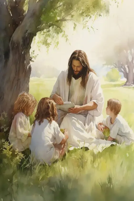 Иисус, ходящий на воде, картина на холсте 
Иисус, ходящий на воде, картина на холсте