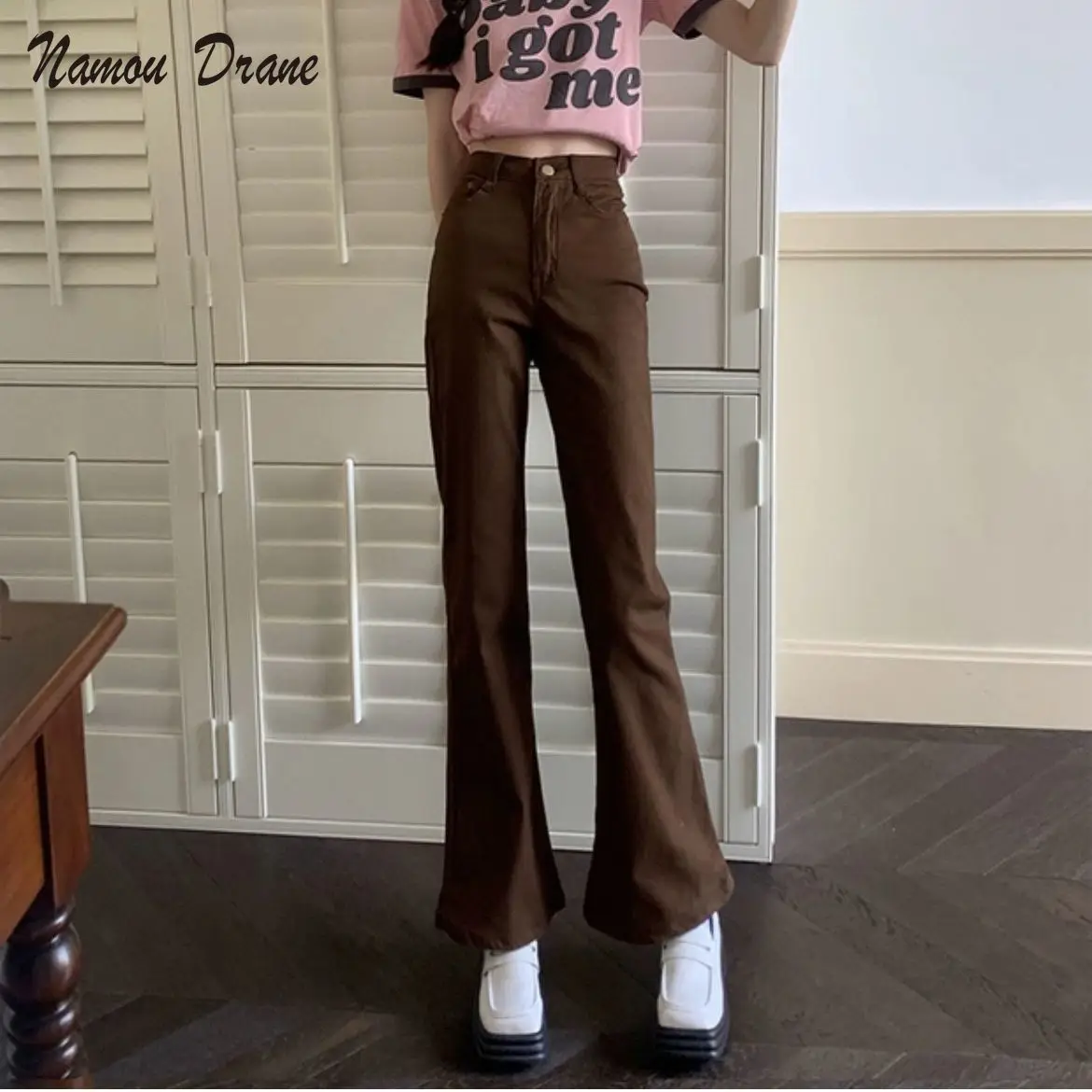 Namou Drane Spring/Fall 2022 New Slim Micro Horn Retro Stretch Jeans Women Straight Leg, High Waist, Slim Wide Leg Pants
Namou Drane Spring/Fall 2022 New Slim Micro Horn Retro Stretch Jeans Women Straight Leg, High Waist, Slim Wide Leg Pants