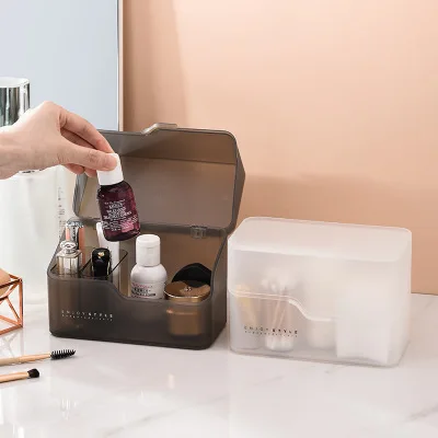 Simple Solid Color Jewelry Makeup Organizer Desk Sundries Lipstick Swabs Storage Box Caixa Home Eccessories Boite De Rangement
Simple Solid Color Jewelry Makeup Organizer Desk Sundries Lipstick Swabs Storage Box Caixa Home Eccessories Boite De Rangement