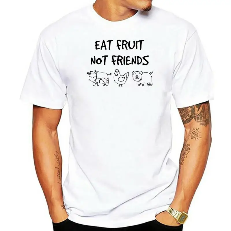 Eat Fruit Not Friends T-Shirt Vegetarian,Vegan,veggieTee,Top adult kids Cool Casual pride t shirt men Unisex Fashion tshirt 
Eat Fruit Not Friends T-Shirt Vegetarian,Vegan,veggieTee,Top adult kids Cool Casual pride t shirt men Unisex Fashion tshirt