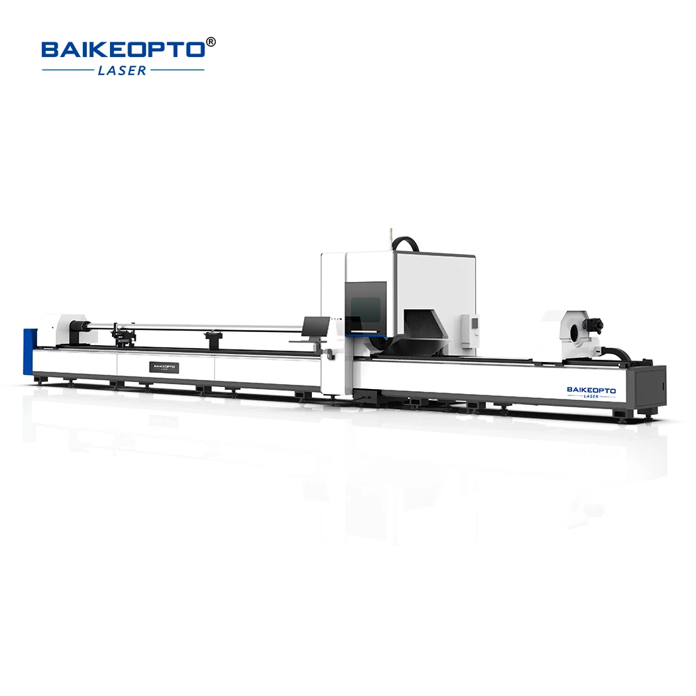 BK-TS6020+S3 2000W Three Chuck Metal Tube Pipe Cut Fiber Laser Cutting Equipment
BK-TS6020+S3 2000W Three Chuck Metal Tube Pipe Cut Fiber Laser Cutting Equipment