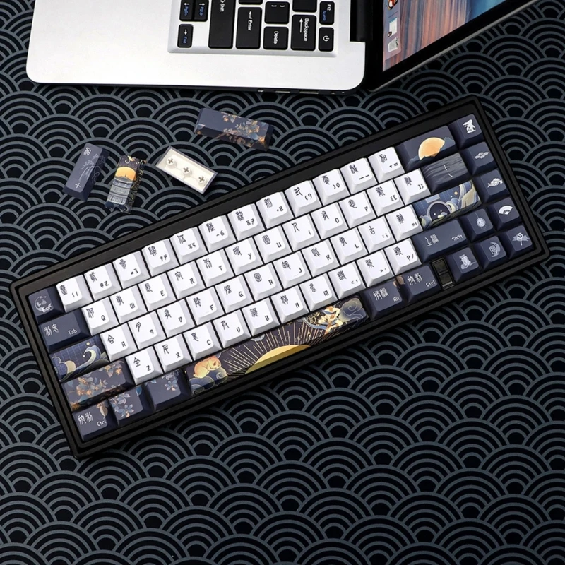 Толстая клавиатура PBT Dye-SUB Cherry с 136 клавишами, клавиатура для 61/68/75/84/980/104/108 игр, механическая клавиатура Keycap H8WD
Толстая клавиатура PBT Dye-SUB Cherry с 136 клавишами, клавиатура для 61/68/75/84/980/104/108 игр, механическая клавиатура Keycap H8WD