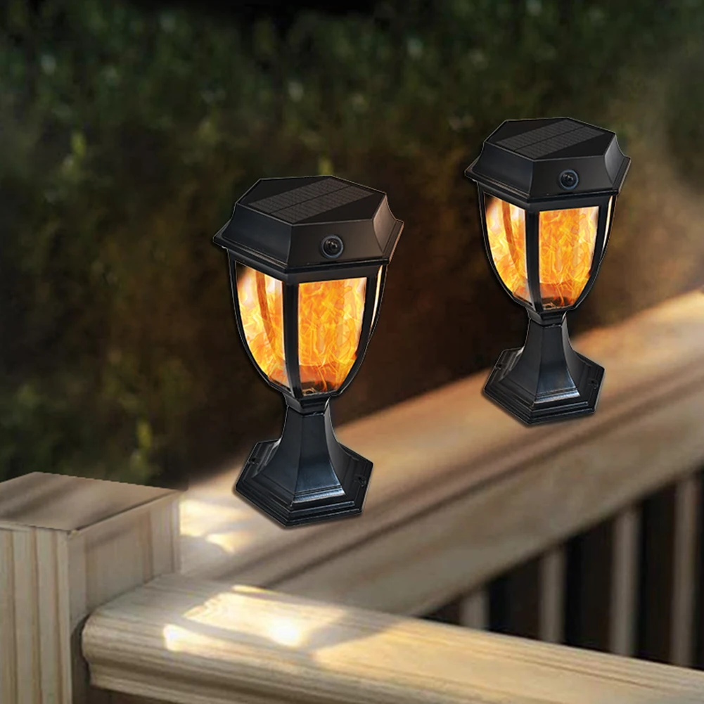 LED Solar Pillar Light Outdoor Waterproof Flame Lantern Column Top Night Light for Garden Fence Landscape Decoration
LED Solar Pillar Light Outdoor Waterproof Flame Lantern Column Top Night Light for Garden Fence Landscape Decoration