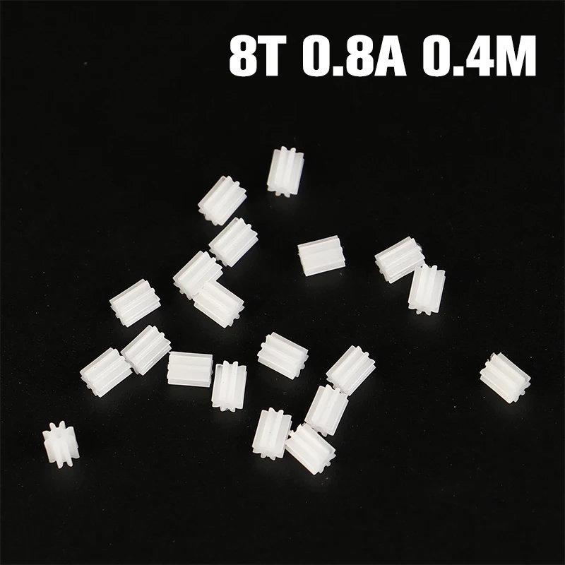 20Pcs 8T 0.8A 0.4M Pinion Gears 8 Teeth Diameter 4mm Motor Main Shaft Gear Hollow Cup Gear Toy Accessories 80.8A MINI Gear
20Pcs 8T 0.8A 0.4M Pinion Gears 8 Teeth Diameter 4mm Motor Main Shaft Gear Hollow Cup Gear Toy Accessories 80.8A MINI Gear