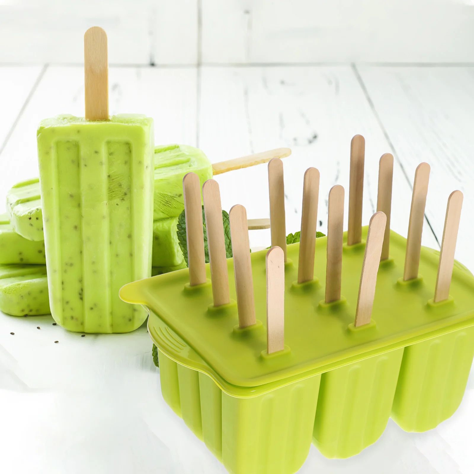 Popsicle Molds Ice Siliconemaker Popsicles Mold Cream Holder Diy Cakesicle Holders Forms Container Mould Kitfreeze Tray
Popsicle Molds Ice Siliconemaker Popsicles Mold Cream Holder Diy Cakesicle Holders Forms Container Mould Kitfreeze Tray